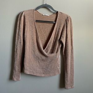 Striped Long Sleeve Top